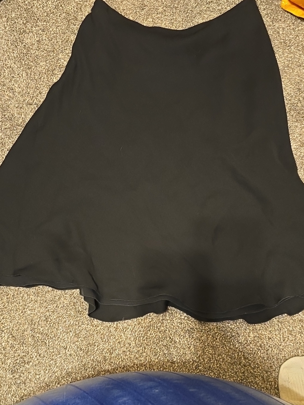 armani Black A-Line Skirt